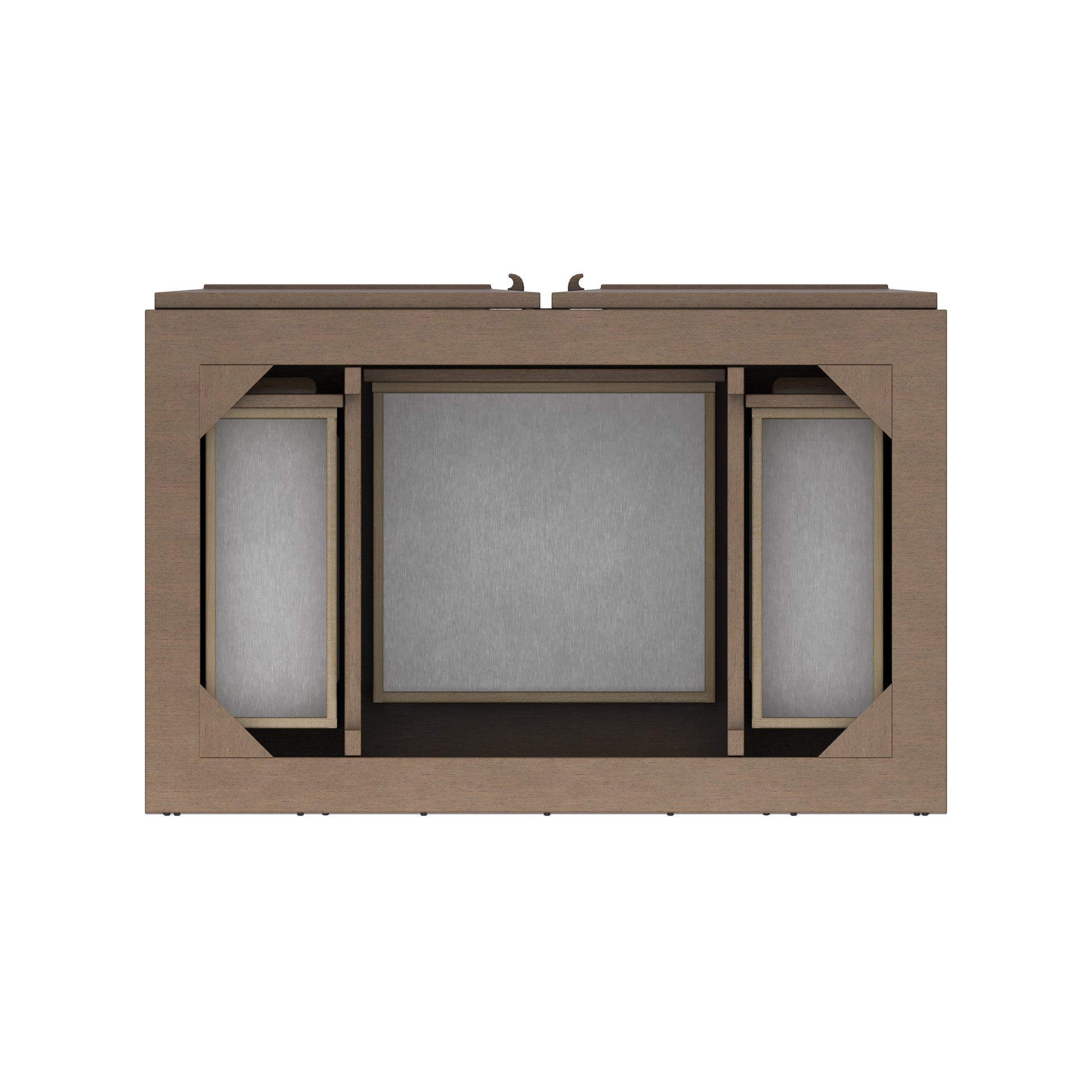 Renovate for Less Atlanta Portland 36" Single Vanity Cabinet, Whitewashed Walnut