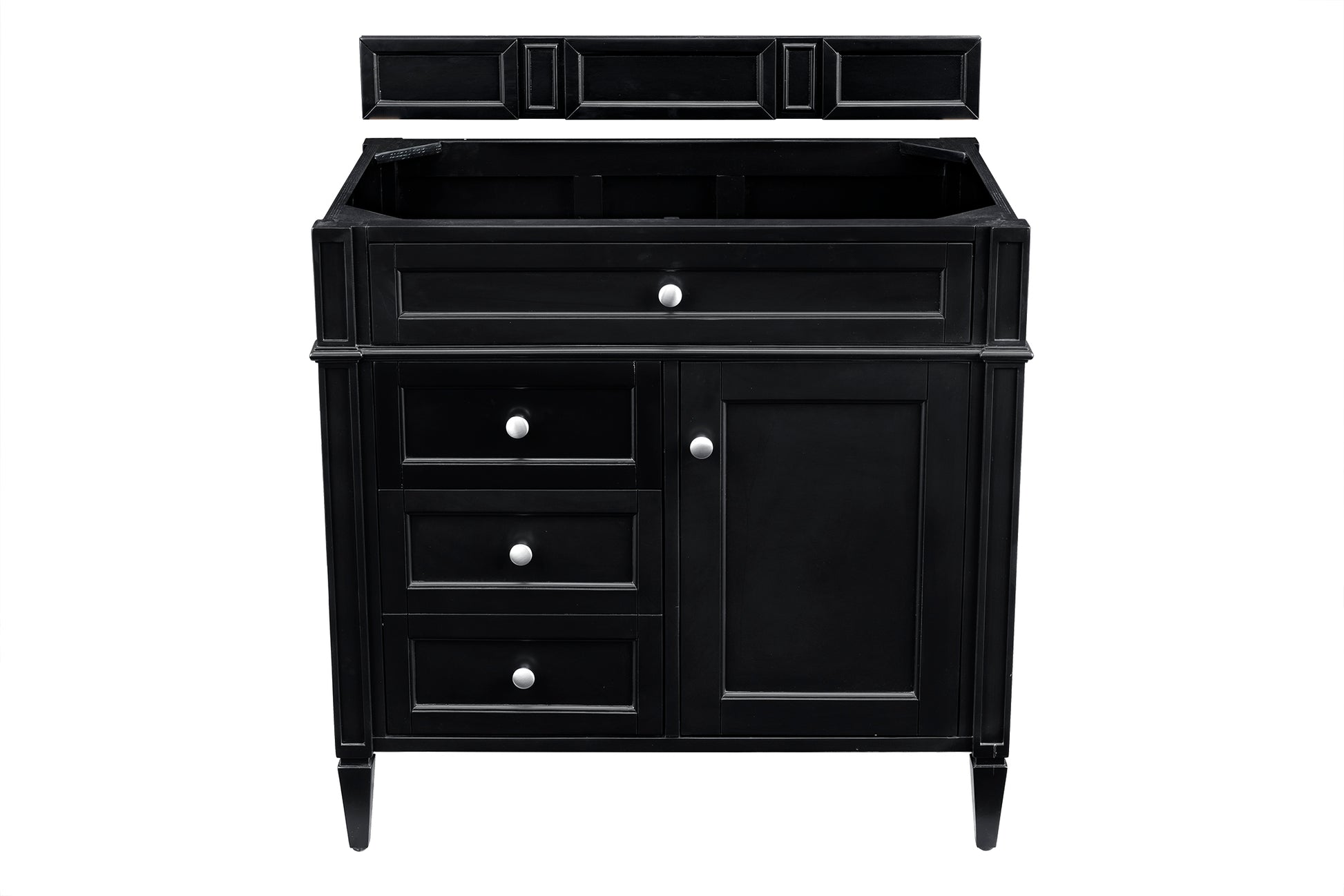 Brittany 36" Black Onyx Single Vanity James Martin Vanities