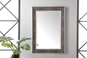Element 28" Mirror, Silver w/ Charcoal James Martin Vanities