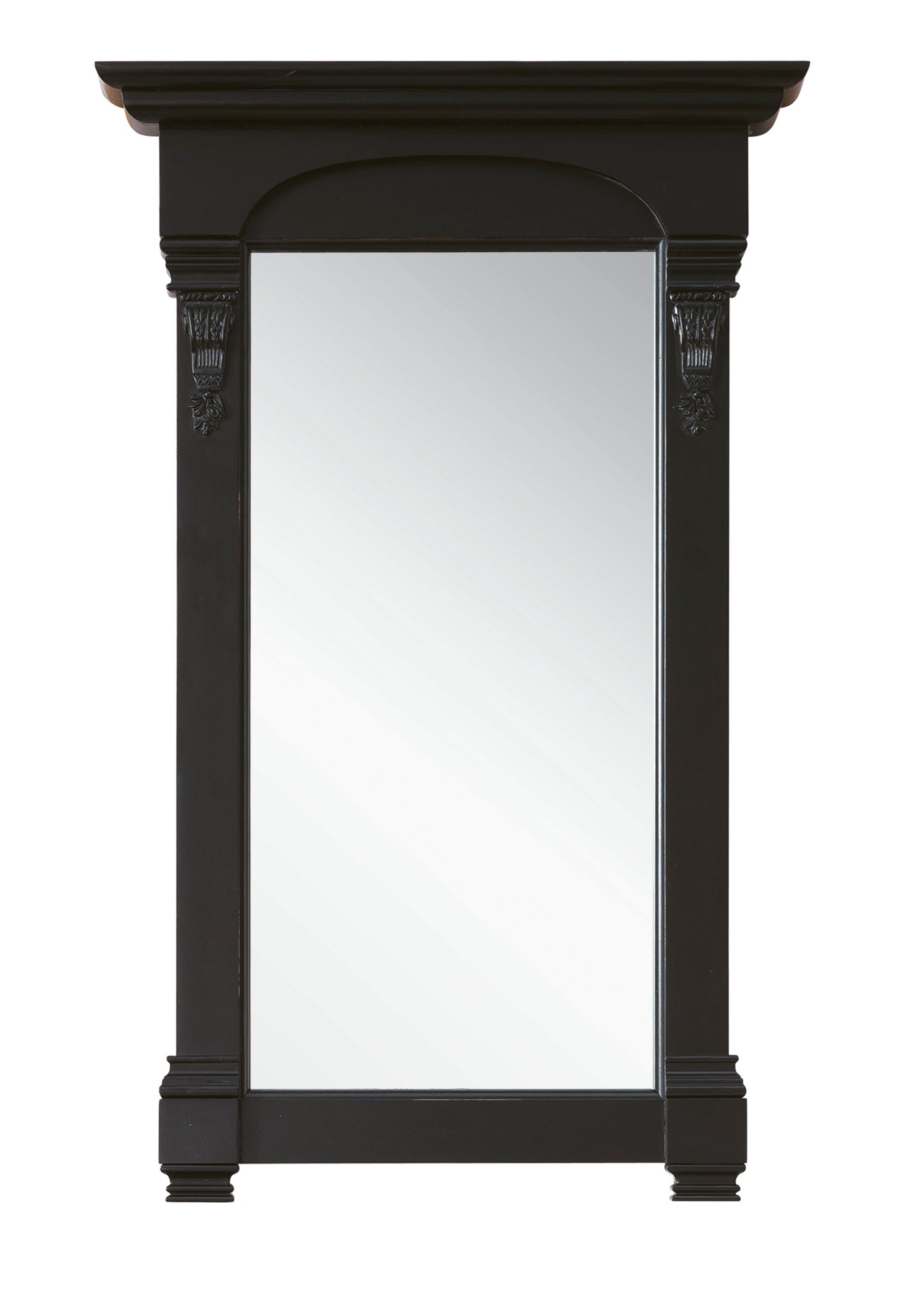 Brookfield 26" Mirror, Antique Black James Martin Vanities