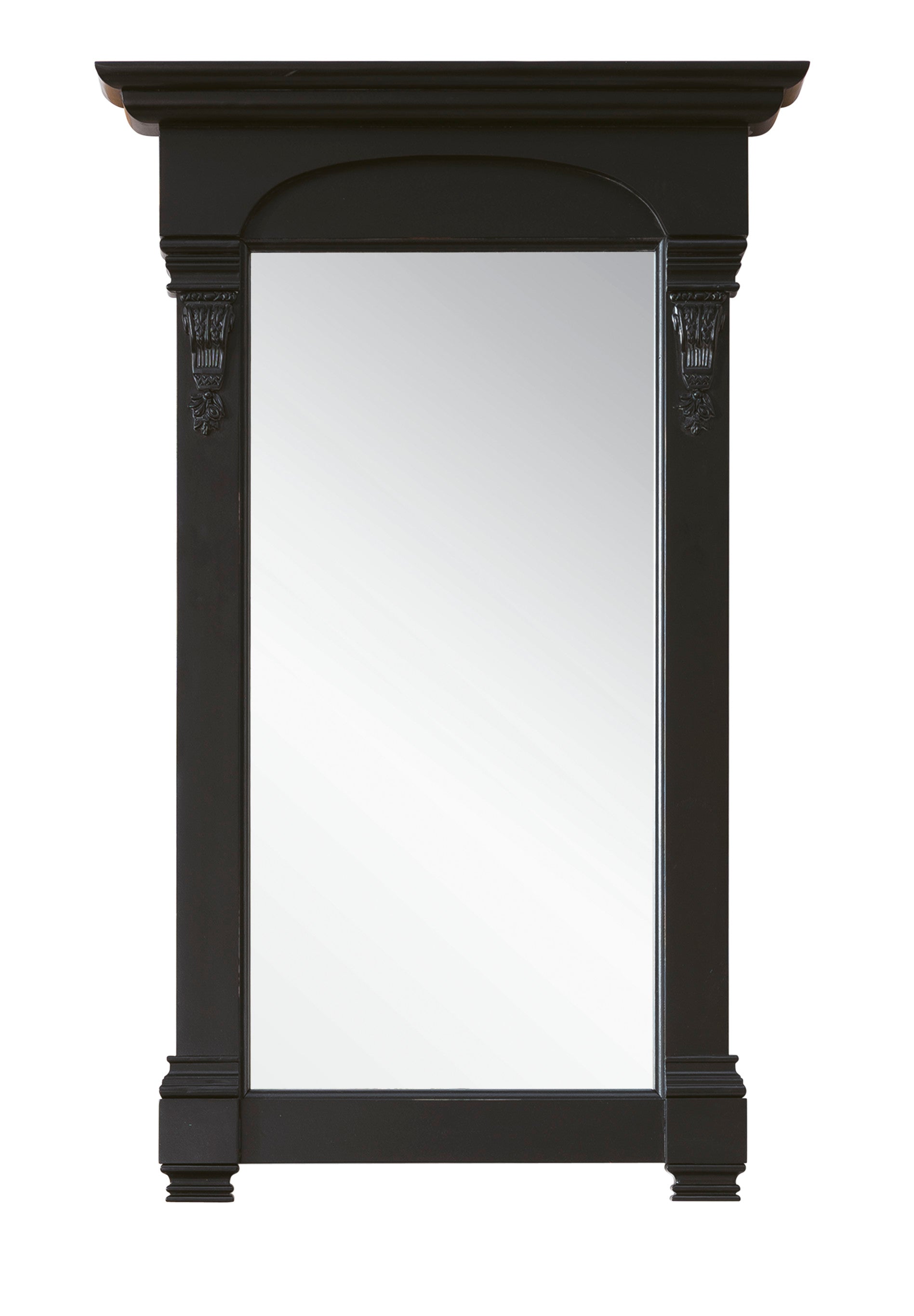 Brookfield 26" Mirror, Antique Black James Martin Vanities