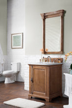 Load image into Gallery viewer, Providence 26&quot; Driftwood Single Vanity w/ 3 CM Carrara Marble Top James Martin Vanities