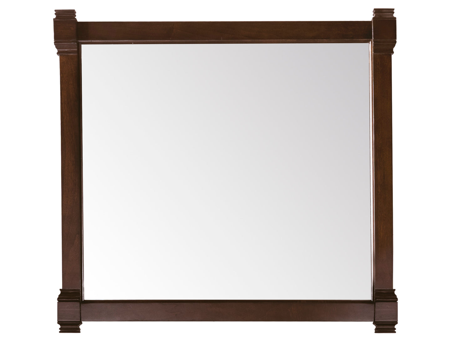 Brittany 43" Mirror, Burnished Mahogany James Martin