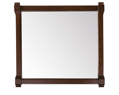 Brittany 43" Mirror, Burnished Mahogany James Martin