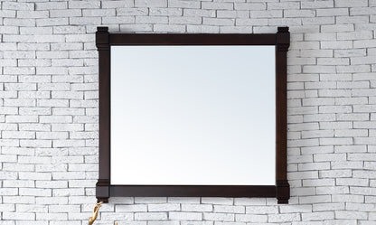 Brittany 43" Mirror, Burnished Mahogany James Martin