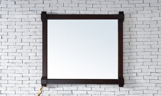 Brittany 43" Mirror, Burnished Mahogany James Martin
