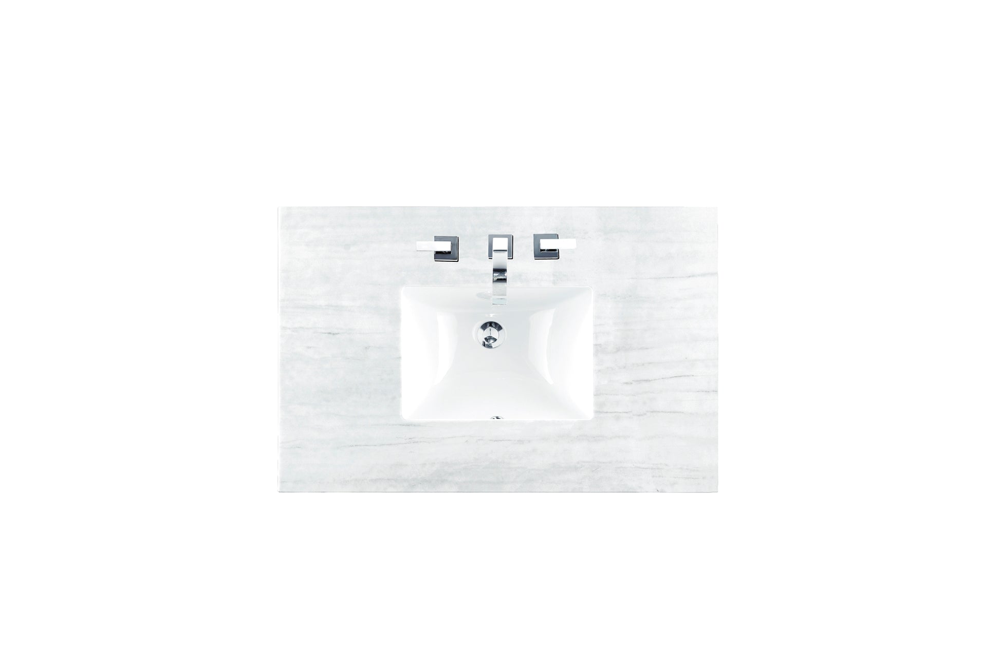Bathroom Vanities Outlet Atlanta Renovate for Less36" Single Top, 3 CM Arctic Fall Solid Surface w/ Sink