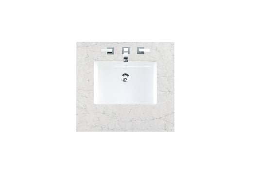 Bathroom Vanities Outlet Atlanta Renovate for Less26" Single Top, 3 CM Eternal Jasmine Pearl Quartz w/ Sink