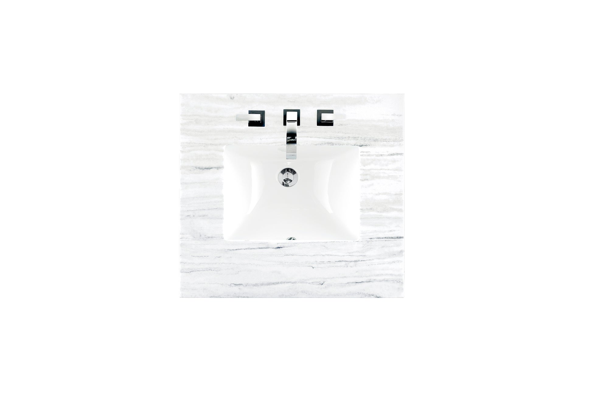 Bathroom Vanities Outlet Atlanta Renovate for Less26" Single Top, 3 CM Arctic Fall Solid Surface w/ Sink