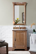 Load image into Gallery viewer, Providence 26&quot; Driftwood Single Vanity w/ 3 CM Carrara Marble Top James Martin Vanities