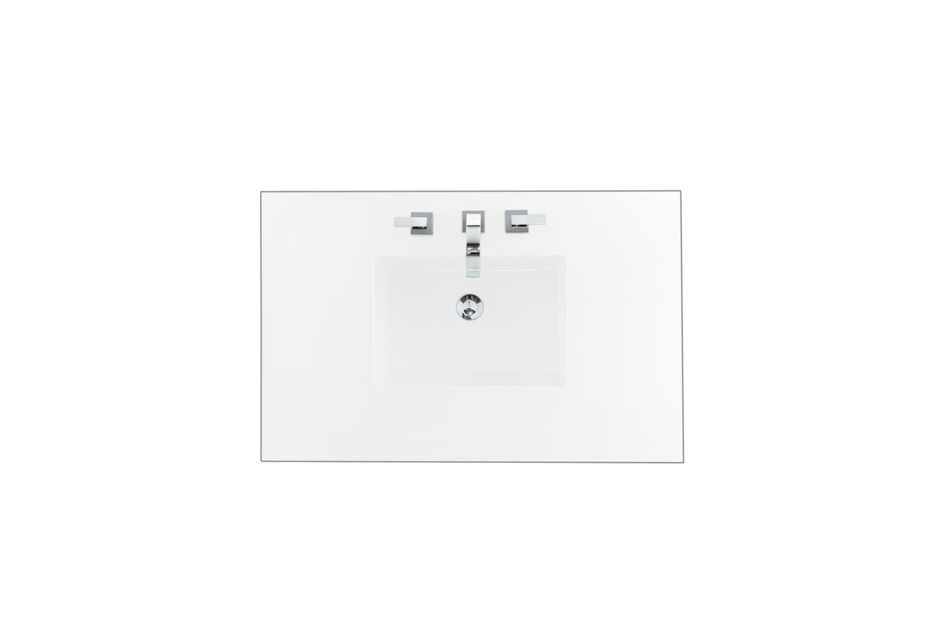 Bathroom Vanities Outlet Atlanta Renovate for Less36" Single Top, 3 CM White Zeus Quartz w/ Sink