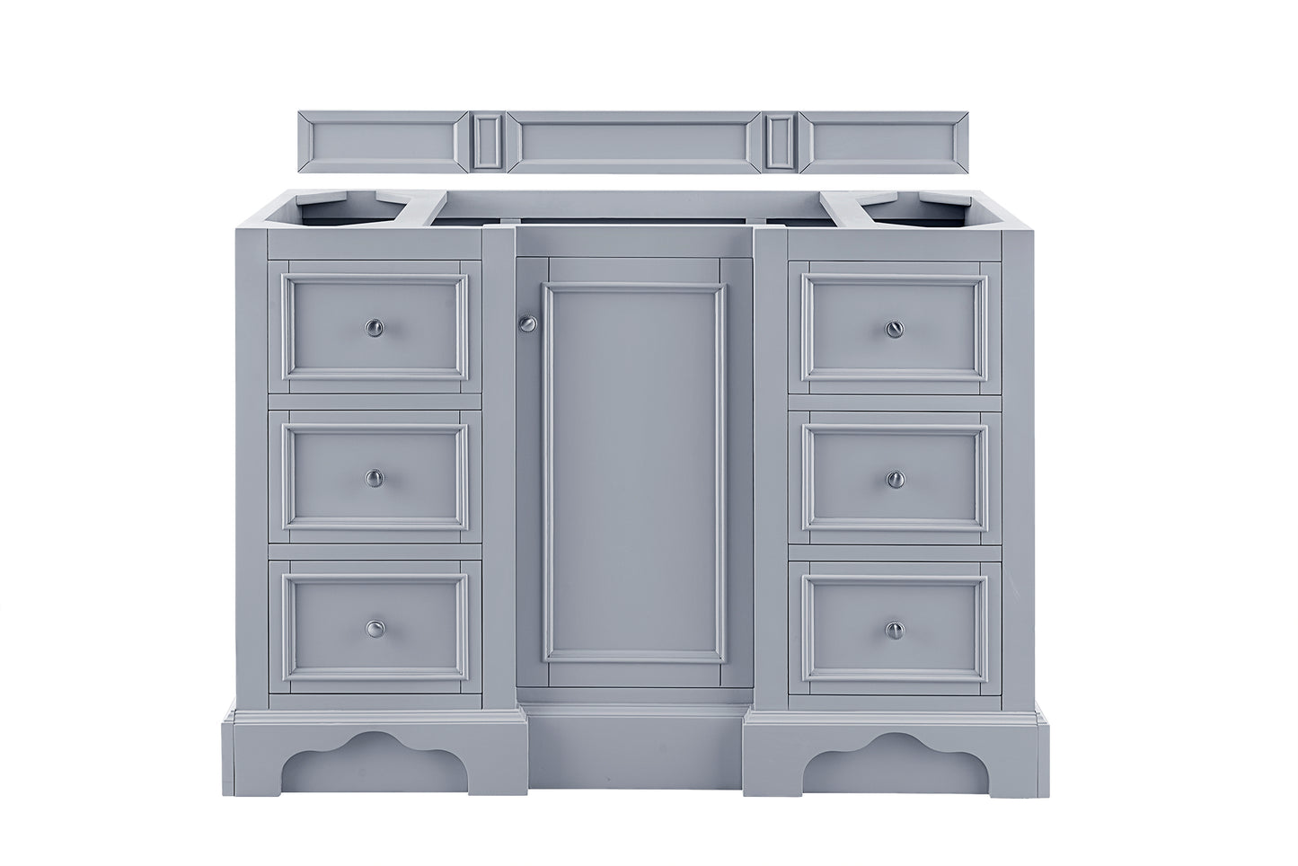 De Soto 48" Single Vanity, Silver Gray James Martin Vanities