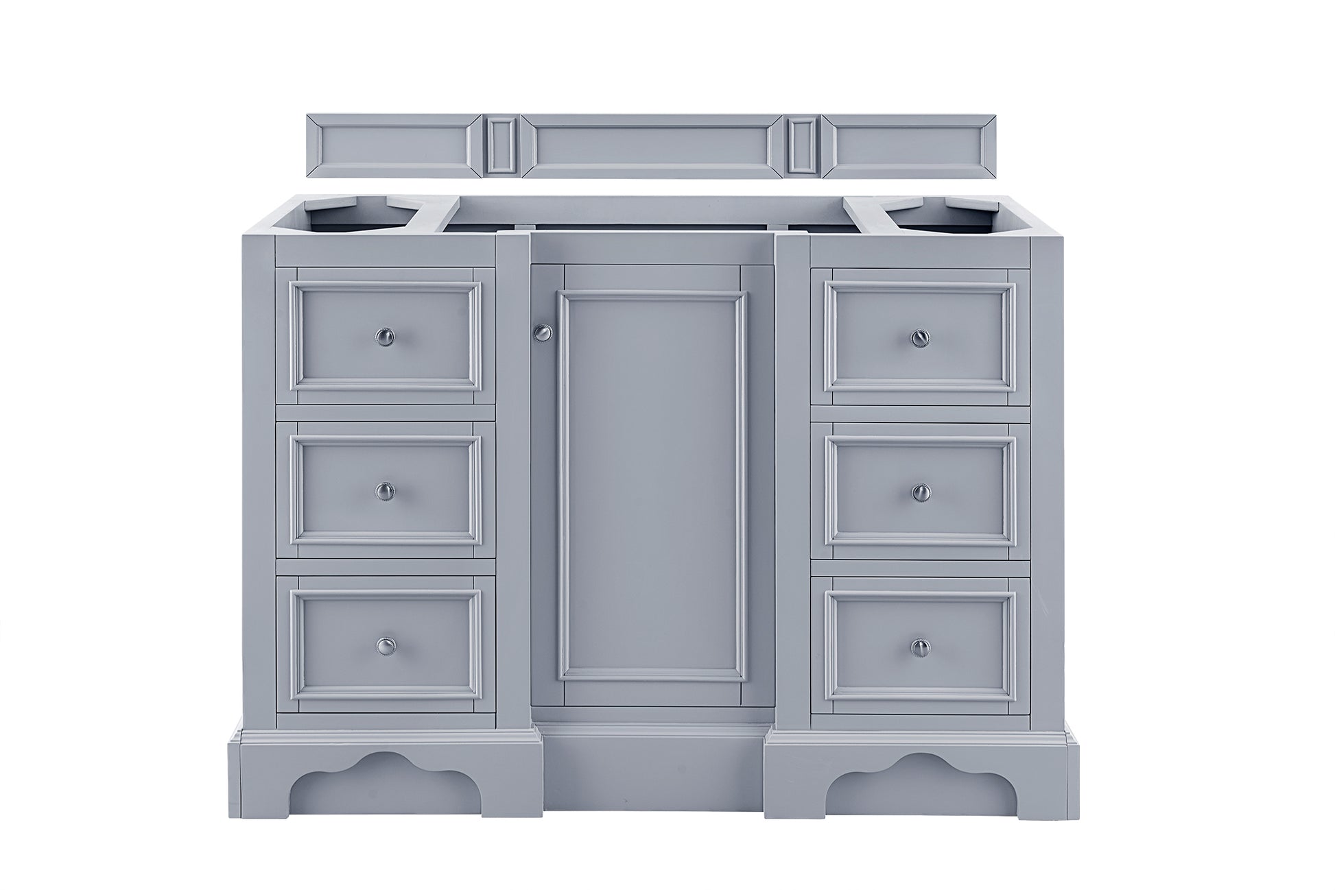 De Soto 48" Single Vanity, Silver Gray James Martin Vanities