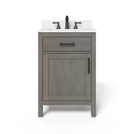 22 Winstead Corner Vanity in Espresso - Base Only