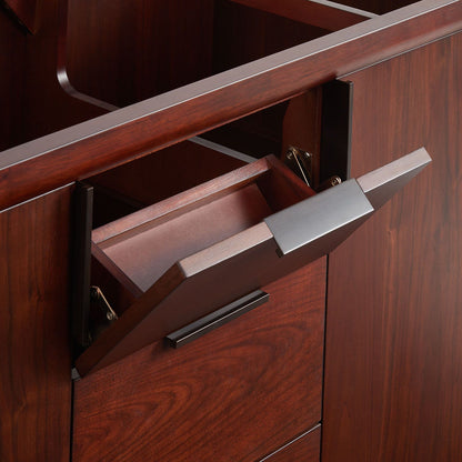48" TALYN MAHOGANY VANITY IN  LIGHT WALNUT- Cabinet Only Signature Hardware