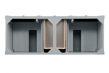 Bathroom Vanities Outlet Atlanta Renovate for LessBrittany 60" Urban Gray Double Vanity