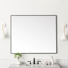 Load image into Gallery viewer, Rohe 48&quot; Mirror, Matte Black James Martin Vanities