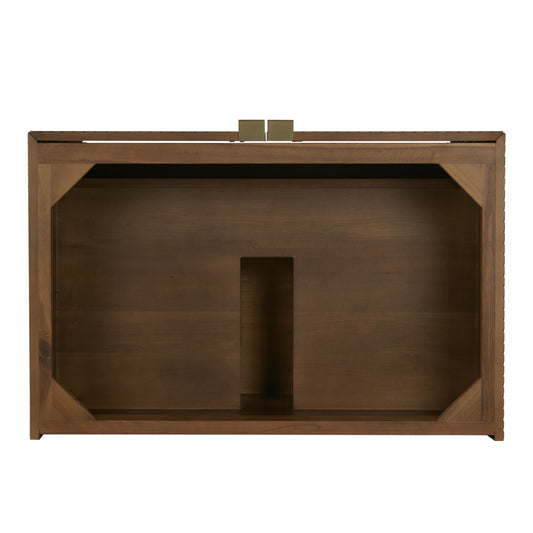 Marcello 36" Single Vanity, Chestnut James Martin Vanities