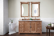 Load image into Gallery viewer, Providence 60&quot; Driftwood Double Vanity w/ 3 CM Carrara Marble Top James Martin Vanities