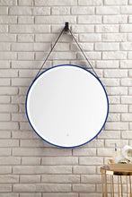 Load image into Gallery viewer, Annapolis 27.6&quot; Round Anti-Fogging LED Mirror, Matte Black James Martin Vanities