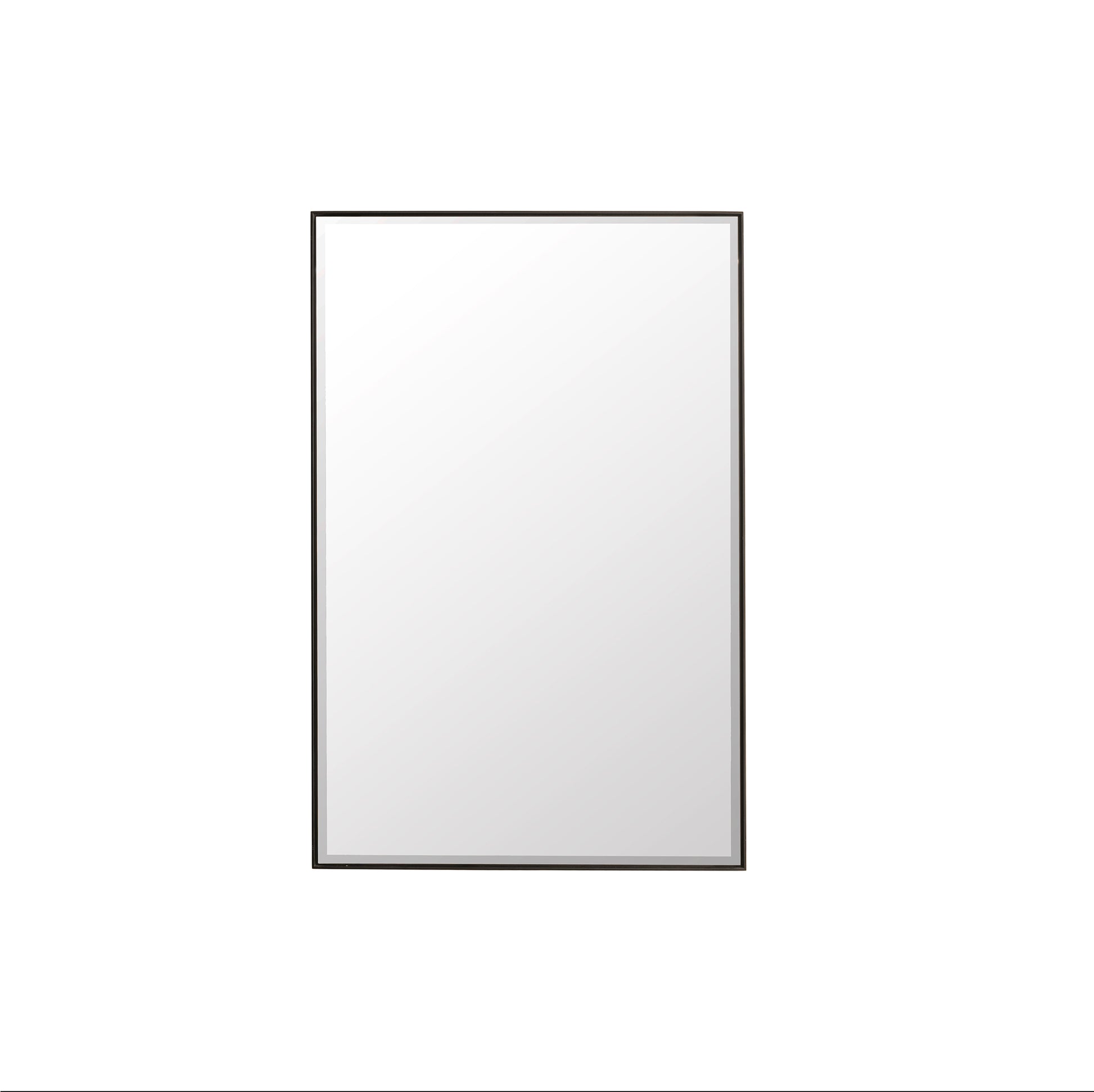 Rohe 26" Mirror, Matte Black James Martin Vanities