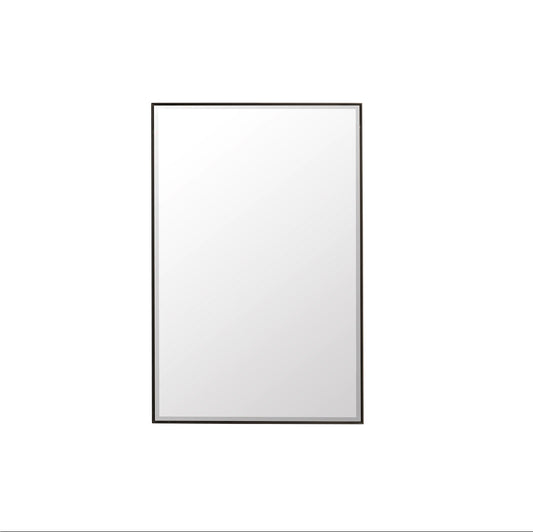 Rohe 26" Mirror, Matte Black James Martin Vanities