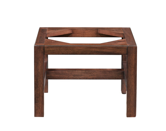 Addison 15"  Wooden Stand for Grand Tower Hutch, Mid Century Acacia James Martin Vanities