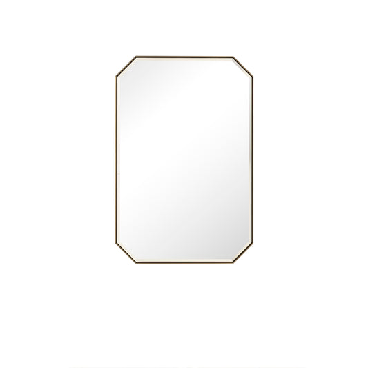Rohe 24" Mirror, Champagne Brass James Martin Vanities