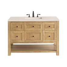 Load image into Gallery viewer, Breckenridge 48&quot; Single Vanity, Light Natural Oak w/ 3CM Eternal Marfil Top James Martin Vanities