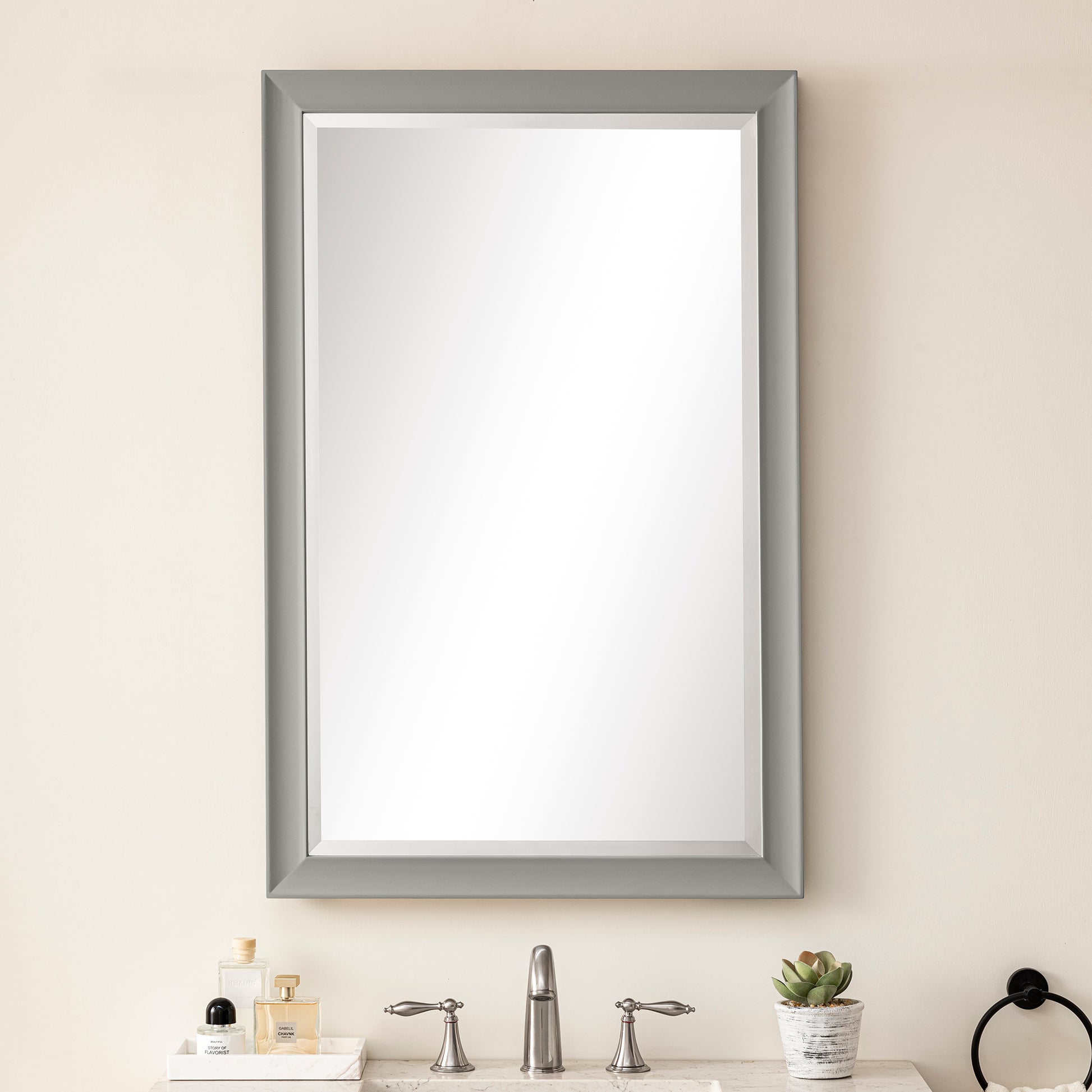 Glenbrooke 26" Mirror, Urban Gray James Martin Vanities