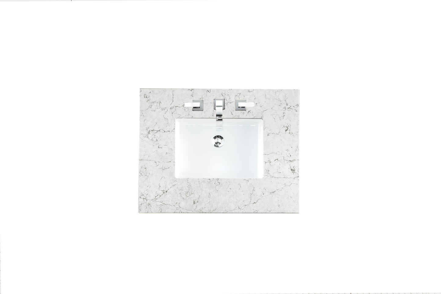 Bathroom Vanities Outlet Atlanta Renovate for Less30" Single Top, 3 CM Eternal Jasmine Pearl Quartz w/ Sink