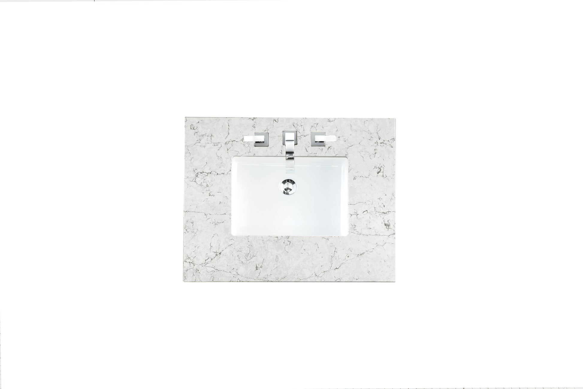 Bathroom Vanities Outlet Atlanta Renovate for Less30" Single Top, 3 CM Eternal Jasmine Pearl Quartz w/ Sink