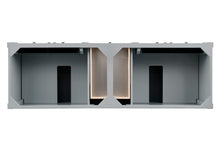 Load image into Gallery viewer, Bathroom Vanities Outlet Atlanta Renovate for LessBrittany 72&quot; Urban Gray Double Vanity