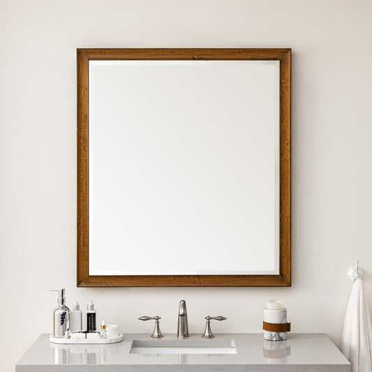 Glenbrooke 36" Mirror, Country Oak James Martin Vanities