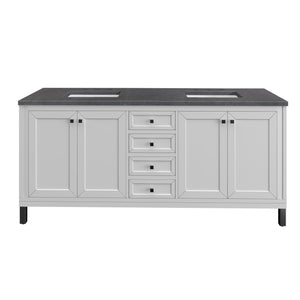 Part: Chicago Knobs and Legs Set for V72" in Matte Black James Martin Vanities