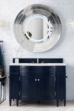 Load image into Gallery viewer, Brittany 46&quot; Single Vanity, Victory Blue w/ 3 CM White Zeus Quartz Top James Martin Vanities