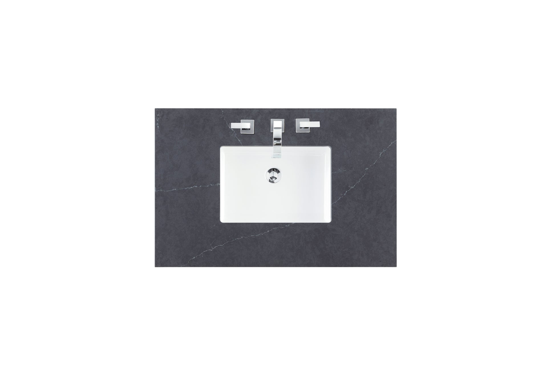 Bathroom Vanities Outlet Atlanta Renovate for Less36" Single Top, 3 CM Charcoal Soapstone Quartz w/ Sink