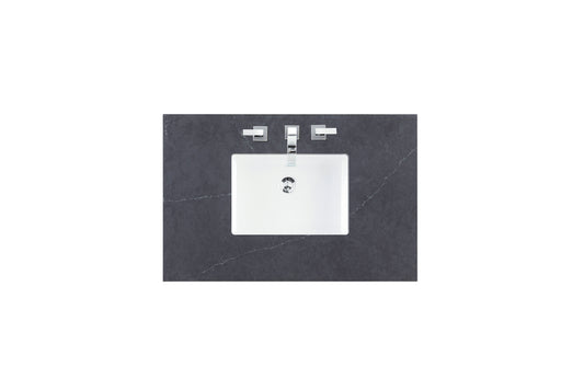 Bathroom Vanities Outlet Atlanta Renovate for Less36" Single Top, 3 CM Charcoal Soapstone Quartz w/ Sink