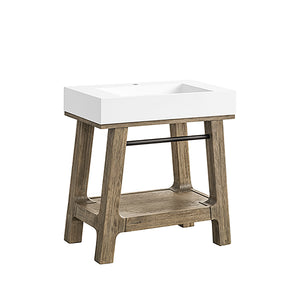 Bathroom Vanities Outlet Atlanta Renovate for LessAuburn 31.5" Sink Console, Weathered Timber