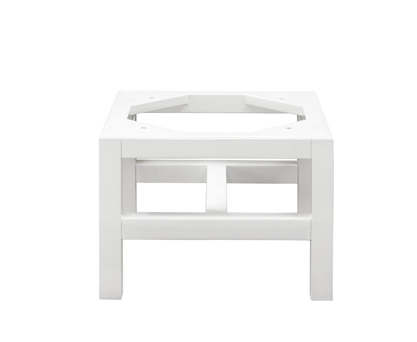 Addison 15"  Wooden Stand for Grand Tower Hutch, Glossy White James Martin Vanities
