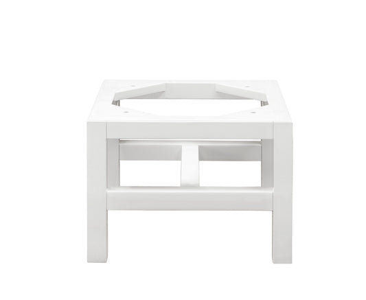 Addison 15"  Wooden Stand for Grand Tower Hutch, Glossy White James Martin Vanities