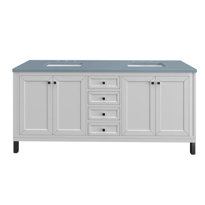 Part: Chicago Knobs and Legs Set for V72" in Matte Black James Martin Vanities