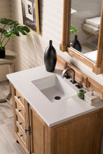 Load image into Gallery viewer, Bathroom Vanities Outlet Atlanta Renovate for LessProvidence 36&quot; Single Vanity Cabinet, Driftwood, w/ 3 CM White Zeus Quartz Top