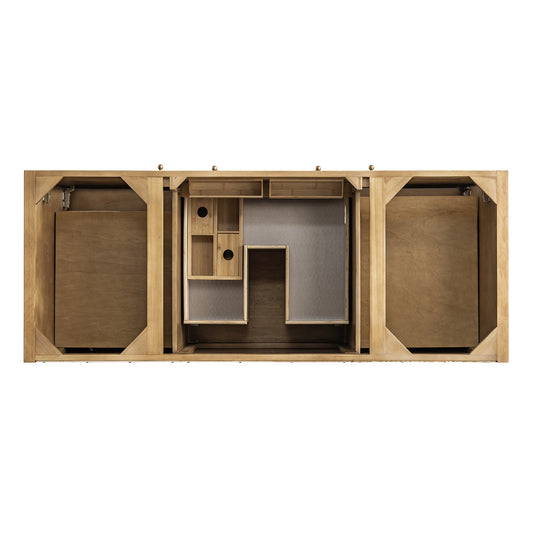 Hudson 60" Single Vanity, Light Natural Oak James Martin Vanities