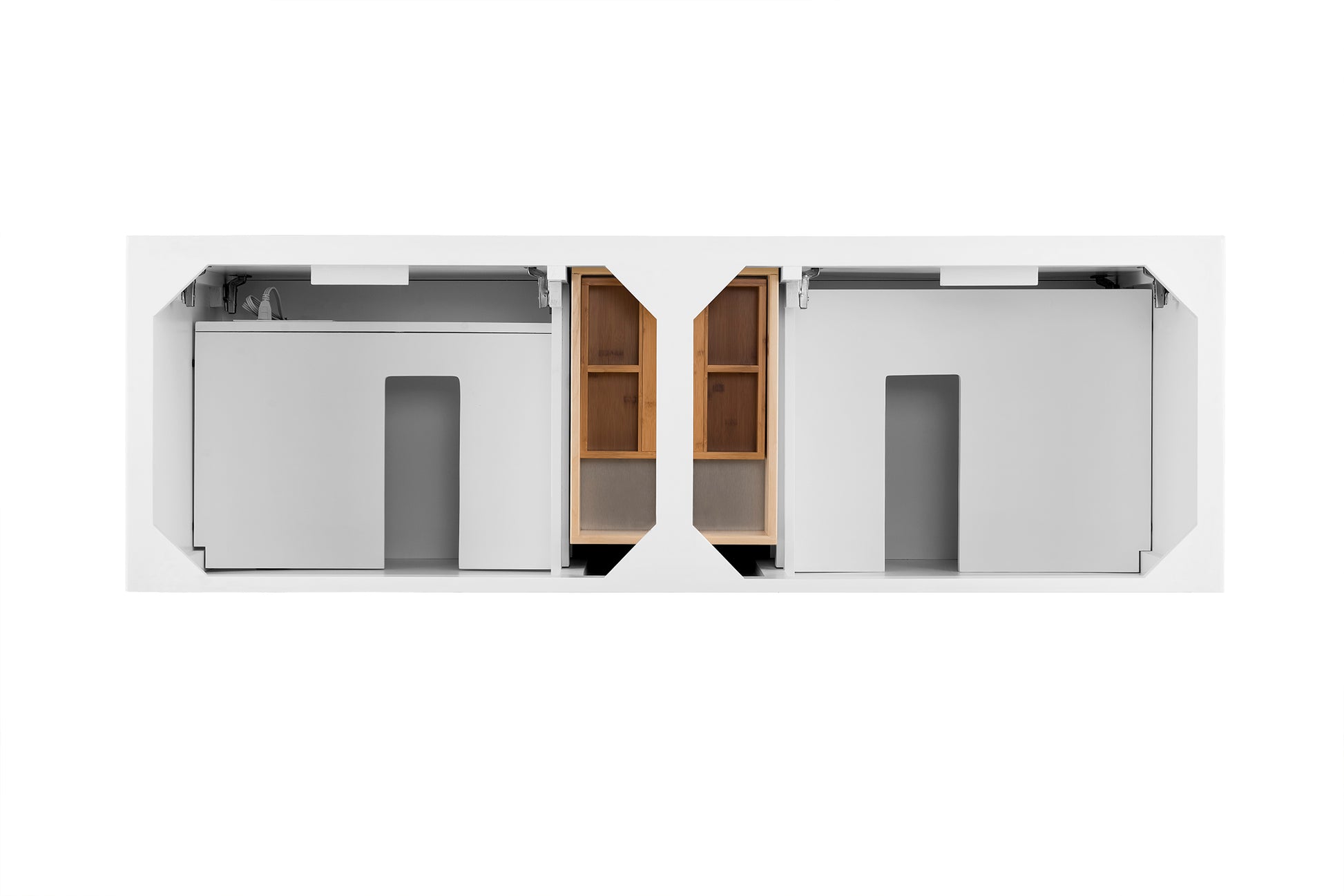 Bathroom Vanities Outlet Atlanta Renovate for LessPalisades 72" Double Vanity, Bright White
