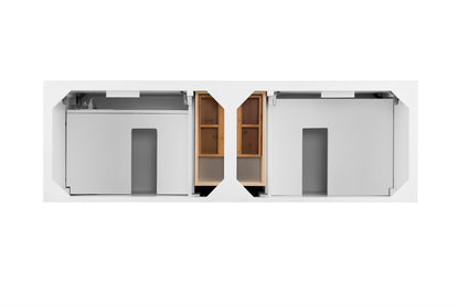 Bathroom Vanities Outlet Atlanta Renovate for LessPalisades 72" Double Vanity, Bright White