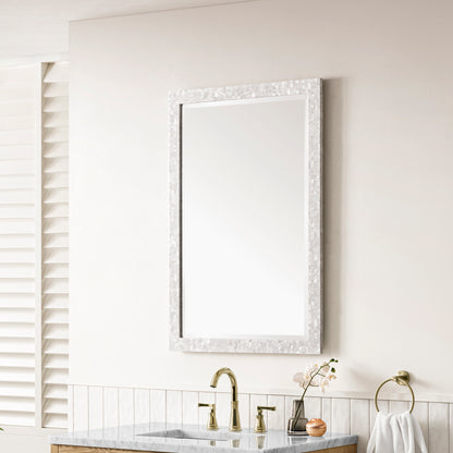 Callie 26" Mirror, White Mother of Pearl James Martin Vanities