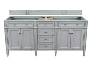 Brittany 72" Urban Gray Double Vanity James Martin Vanities