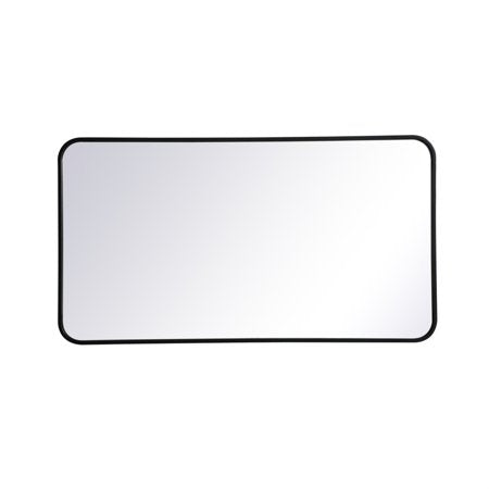 Elegant Decor 22x40 inch Black Mirror - MR802240BK Elegant Decor