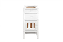 Load image into Gallery viewer, Athens 15&quot; Cabinet w/ Drawers &amp; Door, Glossy White James Martin Vanities